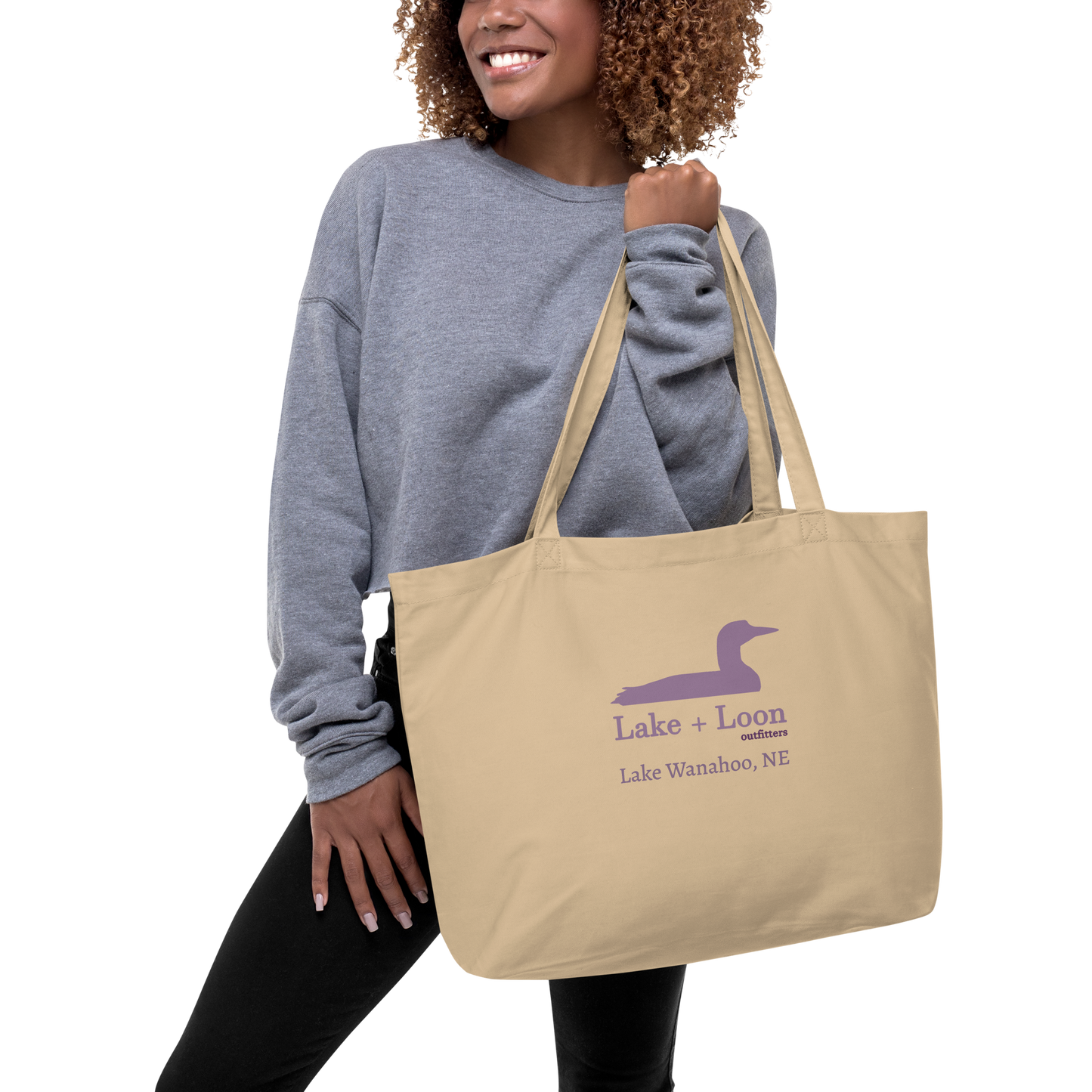 Lake + Loon Signature Eco Tote | Add Your Lake's Name