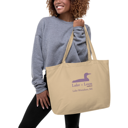 Lake + Loon Signature Eco Tote | Add Your Lake's Name