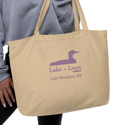 Lake + Loon Signature Eco Tote | Add Your Lake's Name